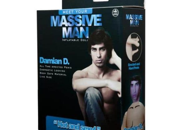 Massive Man Erkek Şişme Manken – Damian D.